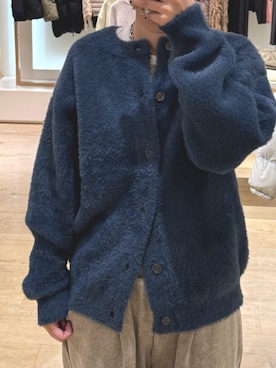 「アイテム（スウェットパンツ）」を使った、Hayashida さん（レディース・162cm）の秋コーディネート