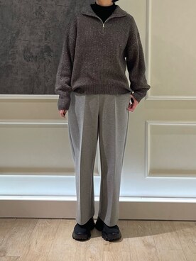 Hayashida さん(レディース・162cm)の冬コーディネート