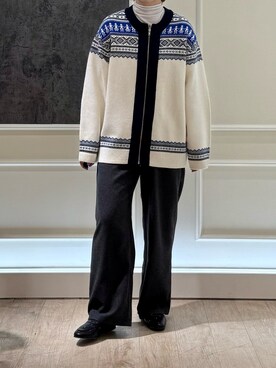 Hayashida さん（レディース・162cm）の冬コーディネート