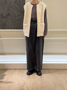 Hayashida さん(レディース・162cm)の秋コーディネート