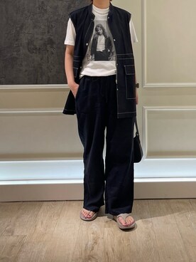 Hayashida さん（レディース・162cm）の夏コーディネート