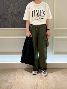 Hayashida さん(レディース・162cm)の秋コーディネート