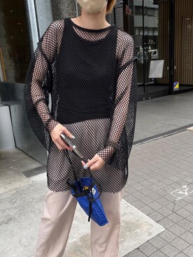 Hayashida さん（レディース・162cm）の夏コーディネート