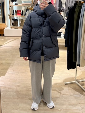 Hayashida さん（レディース・162cm）の冬コーディネート