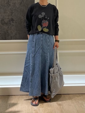 Hayashida さん（レディース・162cm）の夏コーディネート