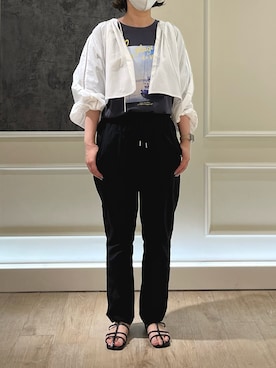 「PANIER（パニエ）のアイテム」を使った、Hayashida さん（レディース・162cm）の春コーディネート