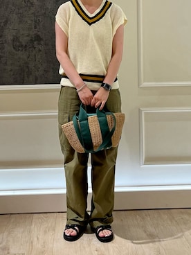 Hayashida さん（レディース・162cm）の夏コーディネート