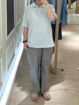 Hayashida さん（レディース・162cm）の夏コーディネート