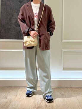 Hayashida さん（レディース・162cm）の春コーディネート