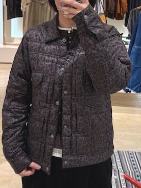 「トレンド秋素材コーデ」｜「アイテム（ダウンジャケット/コート）」を使った、Hayashida さん（レディース・162cm）の秋コーディネート