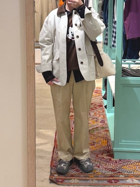 「GOOD ROCK SPEED（グッドロックスピード）のアイテム」を使った、Hayashida さん（レディース・162cm）の春コーディネート