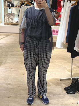 Hayashida さん（レディース・162cm）の春コーディネート