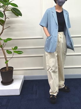 Hayashida さん(レディース・162cm)の春コーディネート