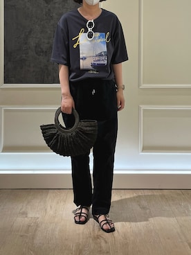 「PANIER（パニエ）のアイテム」を使った、Hayashida さん（レディース・162cm）の春コーディネート