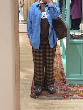 「GOOD ROCK SPEED（グッドロックスピード）のアイテム」を使った、Hayashida さん（レディース・162cm）の春コーディネート