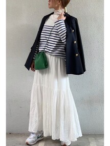 新品未使用　イエナ　a.p.c.別注ボーダーカットソー A.P.C./アーペーセー 別注 ボーダーリンガーTシャツ（Tシャツ