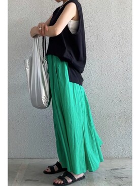 tomoさん（レディース・153cm）の夏コーディネート