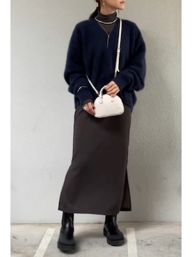 tomoさん（レディース・153cm）の冬コーディネート