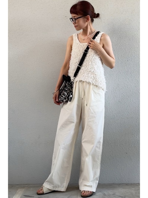 SLOBE IENA（スローブイエナ）の「リボンヤーンタンクトップ