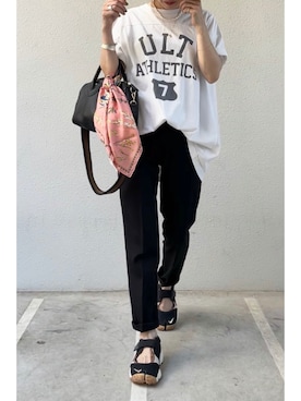 tomoさん（レディース・153cm）の夏コーディネート