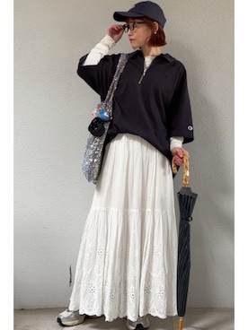 「Spick & Span（スピックアンドスパン）のアイテム」を使った、tomoさん（レディース・153cm）の春コーディネート