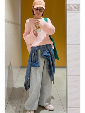 「IENA（イエナ）のアイテム」を使った、tomoさん（レディース・153cm）の春コーディネート