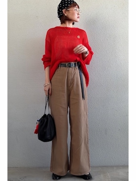 「Repetto（レペット）のアイテム」を使った、tomoさん（レディース・153cm）の春コーディネート