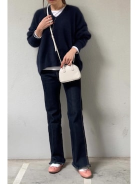 tomoさん（レディース・153cm）の冬コーディネート