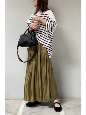 「VICTORIA（ヴィクトリア）のアイテム」を使った、tomoさん（レディース・153cm）の秋コーディネート