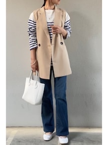 IENA（イエナ）の「A.P.C.別注 ボーダーカットソー◇（Tシャツ