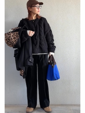 tomoさん（レディース・153cm）の冬コーディネート