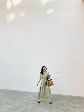 「HEMING’S（ヘミングス）のアイテム」を使った、Estherさん（レディース・157cm）の夏コーディネート