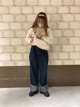 「ORiental TRaffic（オリエンタルトラフィック）のアイテム（ブーツ）」を使った、ORientalTRaffic ルクア1100店さん（レディース・162cm）の秋コーディネート