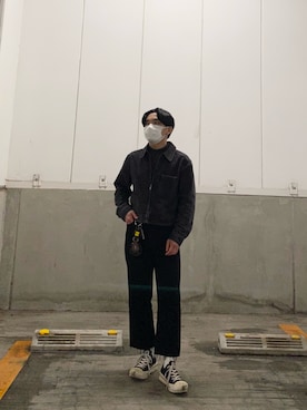 「JAM HOME MADE（ジャムホームメイド）のアイテム」を使った、yoshiさん（メンズ・160cm）の春コーディネート