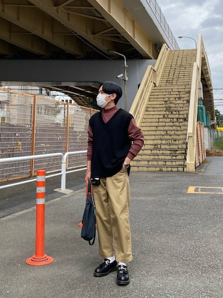 マーガレットハウエル　トップスとベストのセット jn7z56ac6wu8_4.jpg