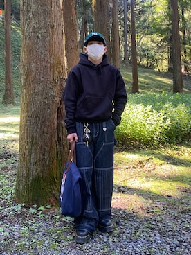 「BEAMS（ビームス）のアイテム」を使った、yoshiさん（メンズ・160cm）の秋コーディネート