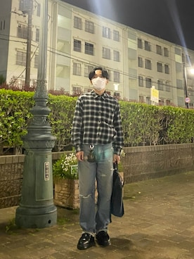 「Acne Studios（アクネストゥディオズ）のアイテム」を使った、yoshiさん（メンズ・160cm）の春コーディネート