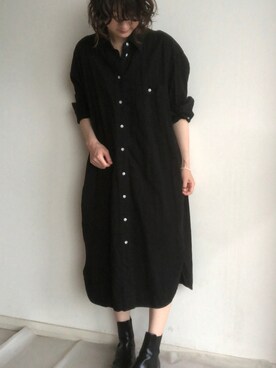 「UNIQLO U」｜こっつんこーでさん（レディース・161cm）の夏コーディネート