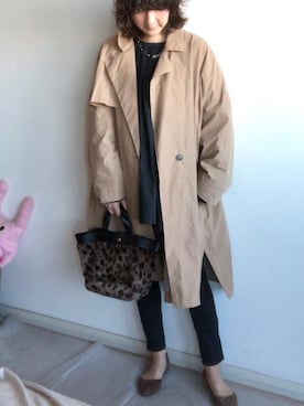 「LE JOUR（ルジュール）のアイテム」を使った、こっつんこーでさん（レディース・161cm）の秋コーディネート