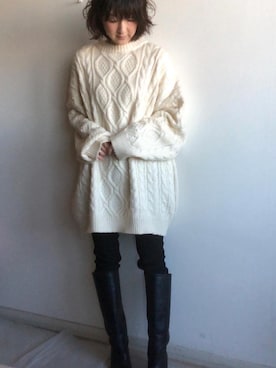 こっつんこーでさん(レディース・161cm)の冬コーディネート