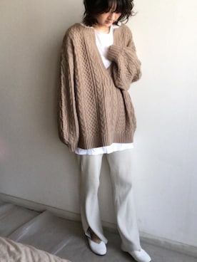 こっつんこーでさん（レディース・161cm）の春コーディネート