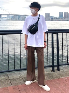 「Article no.（アーティクルナンバー）のアイテム」を使った、Kentoさん（メンズ・175cm）の夏コーディネート
