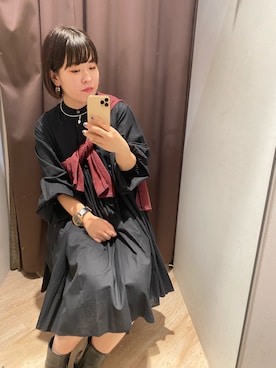 piiiii_lemageさん（レディース・153cm）の秋コーディネート