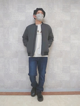 キヨキヨさん（メンズ・167cm）の冬コーディネート