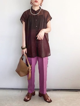 SACHIさん（レディース・150cm）の夏コーディネート