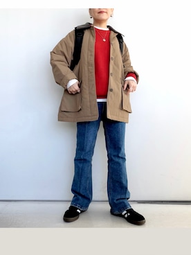 「OPAQUE.CLIP（オペークドットクリップ）のアイテム」を使った、SACHIさん（レディース・150cm）の春コーディネート