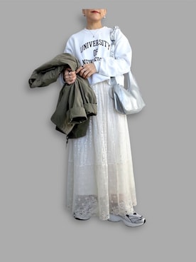 SACHIさん（レディース・150cm）の春コーディネート