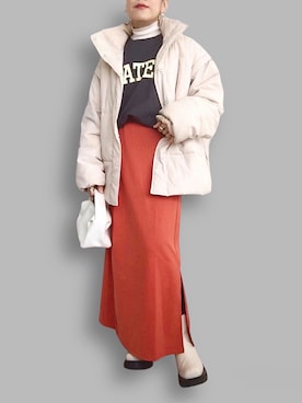 「おしゃれスタ（オシャレスタ）のアイテム」を使った、SACHIさん（レディース・150cm）の冬コーディネート