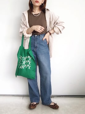 「Bifrost（ビフレスト）のアイテム（アクセサリー）」を使った、SACHIさん（レディース・150cm）の秋コーディネート