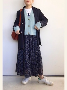 「UR SELECT（ユーアールセレクト）のアイテム」を使った、SACHIさん（レディース・150cm）の秋コーディネート